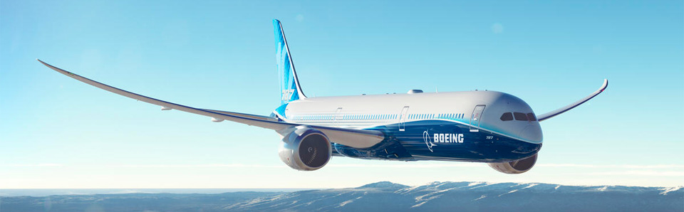 787-10 in flight