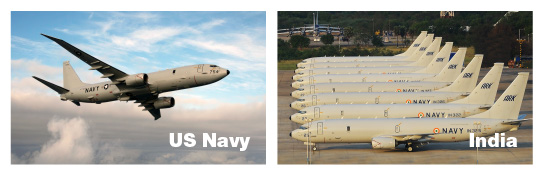 P-8 US Navy and India